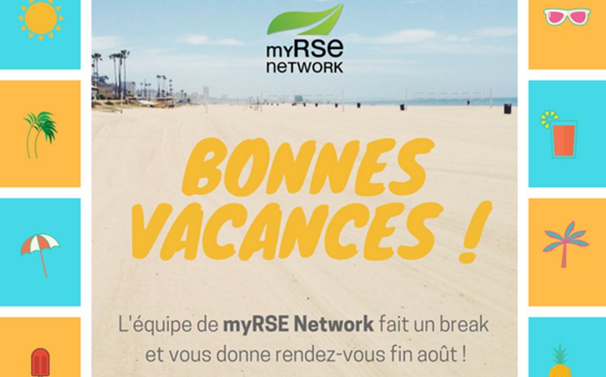 myRSE Network -Vacances été 2018
